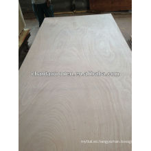 1220x2440x8mm madera roja contrachapada comercial